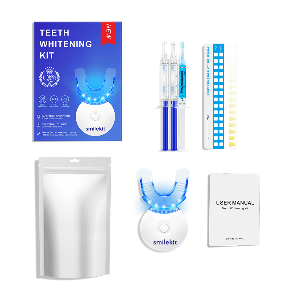 Teeth Whitening Kit - 5X LED L - đánh giá và giá Teeth Whitening Kit