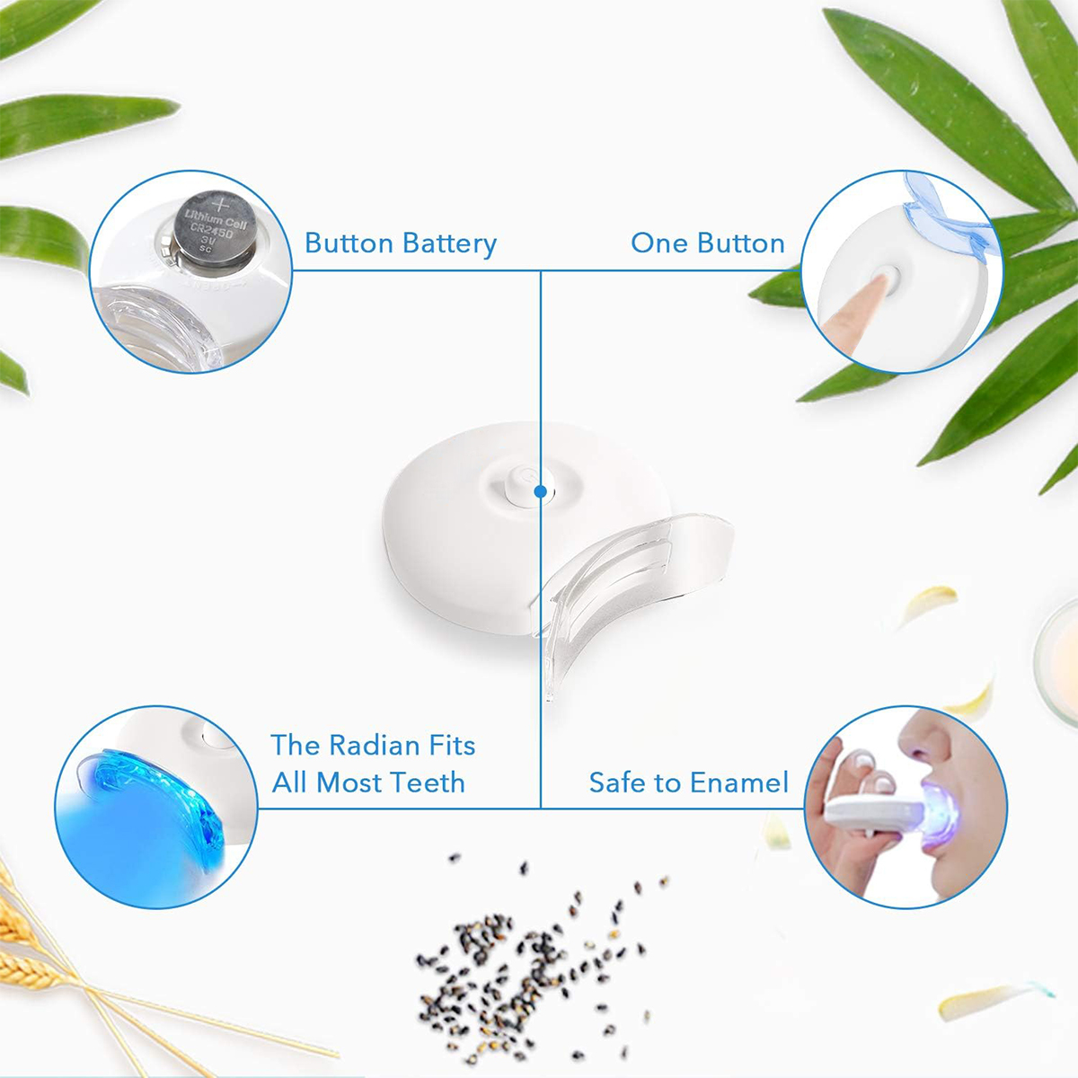 Teeth Whitening Kit - 5X LED L - đánh giá và giá Teeth Whitening Kit