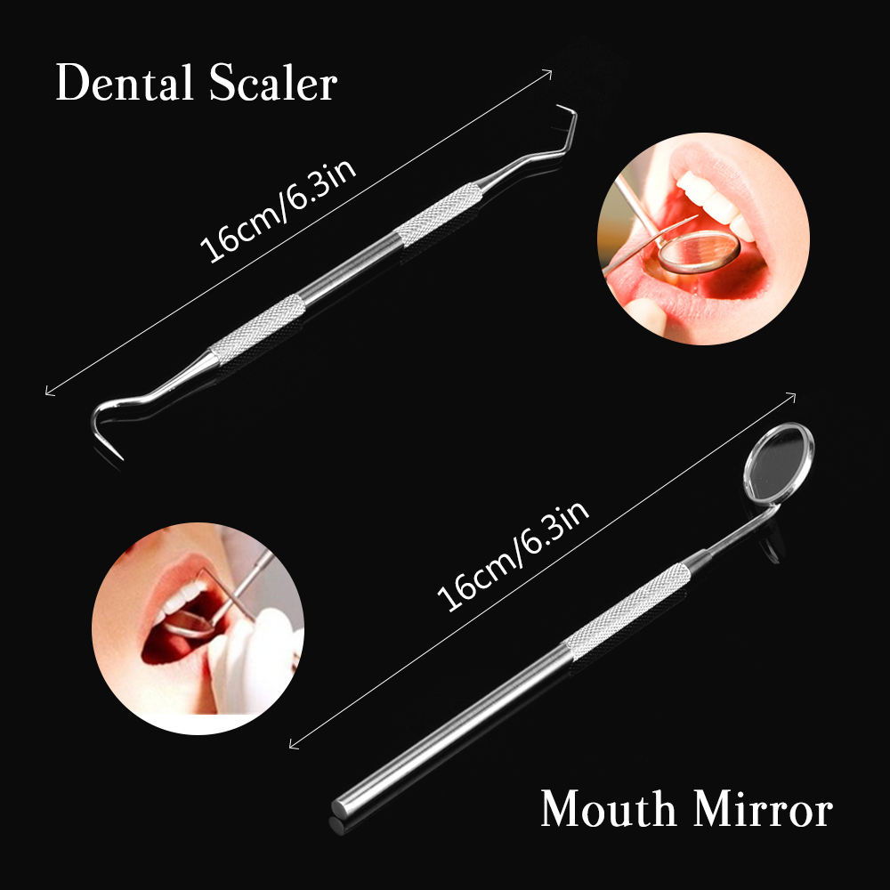 4Pcs Set Tartar Scraper Scaler - đánh giá và giá Teeth Whitening Mouthwash