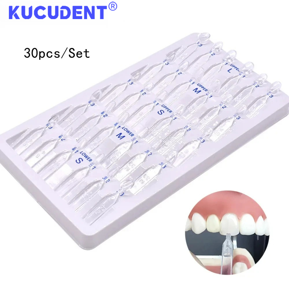 30pcs/Set Dental Veneer Mould  - đánh giá và giá Teeth Whitening Moulds