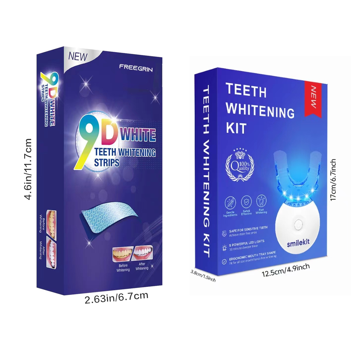 Teeth Whitening Kit - 5X LED L - đánh giá và giá Teeth Whitening Kit