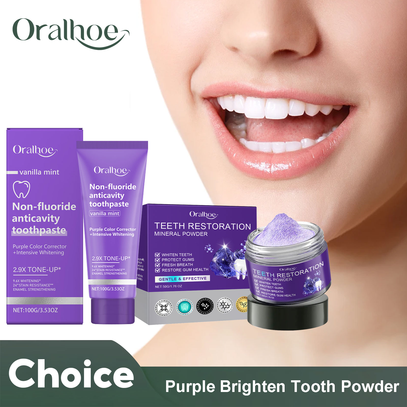 Teeth Restoration Mineral Powd - đánh giá và giá Teeth Whitening Near Me