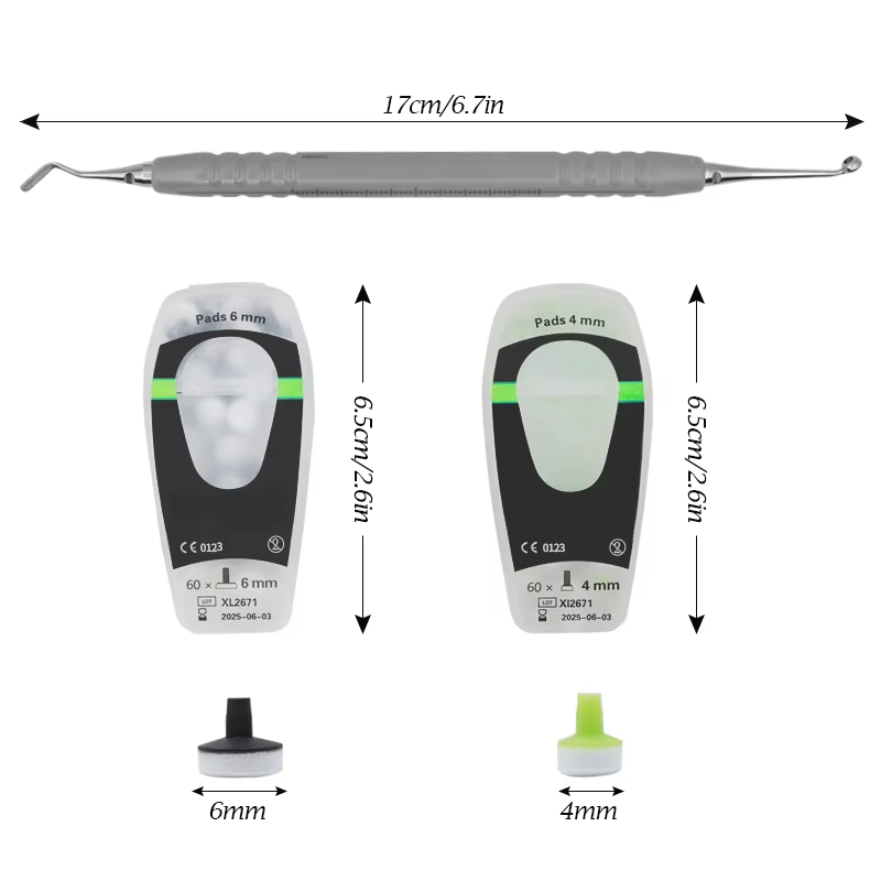 Dental Composite Kit with Foam - đánh giá và giá Teeth Whitening Kit