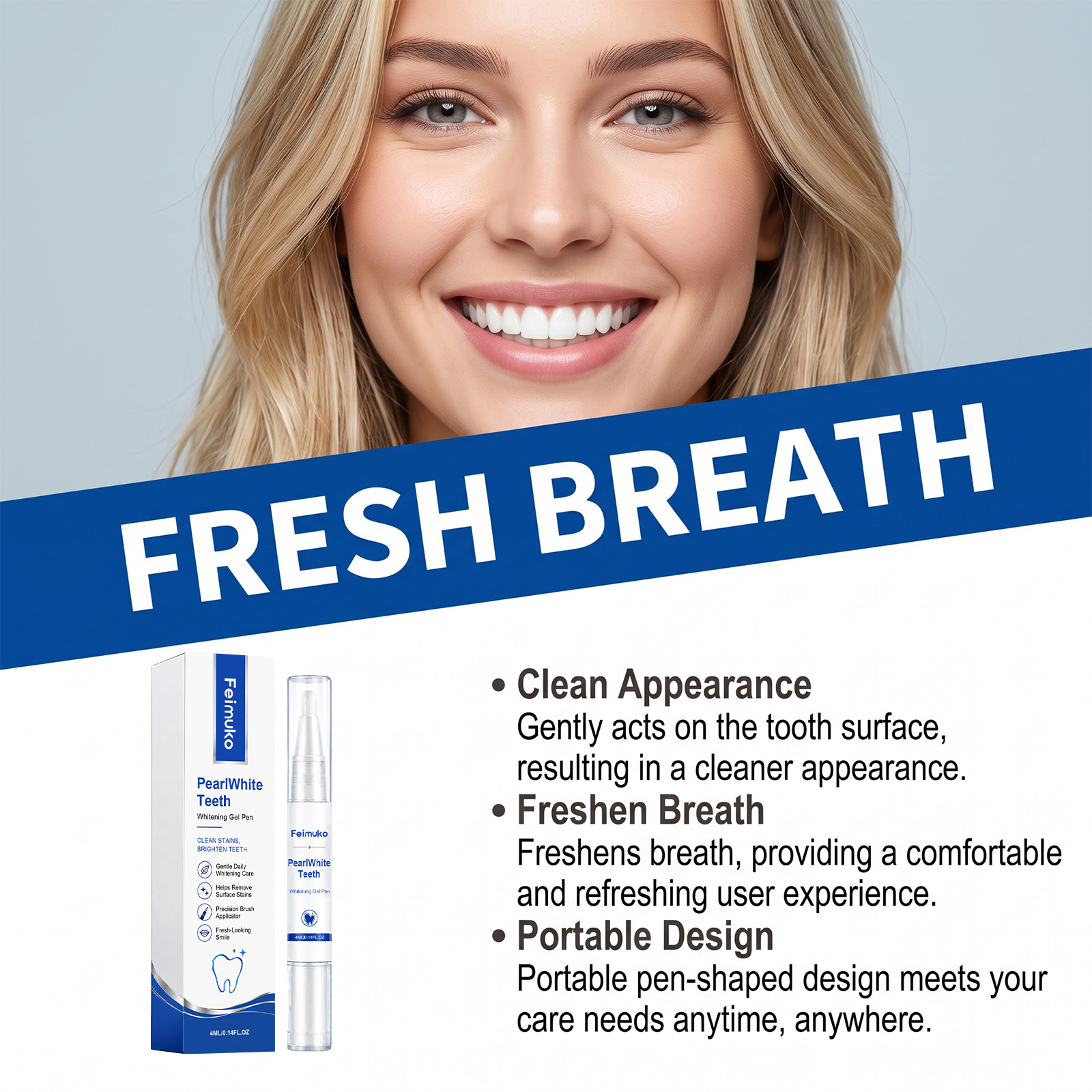 Portable Teeth Whitening Gel P - đánh giá và giá Teeth Whitening Pens