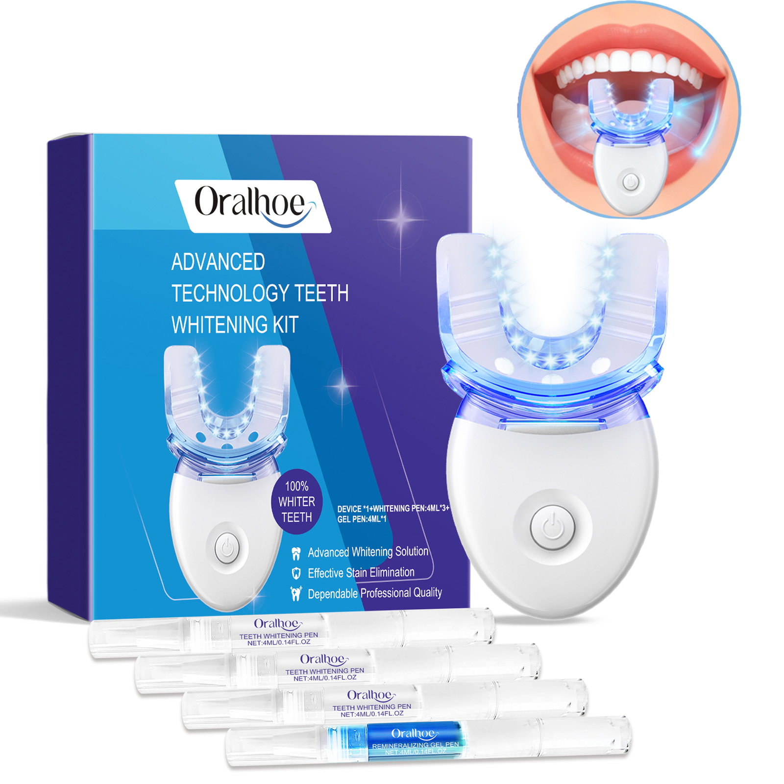 Professional Teeth Whitening L - đánh giá và giá Teeth Whitening Kit