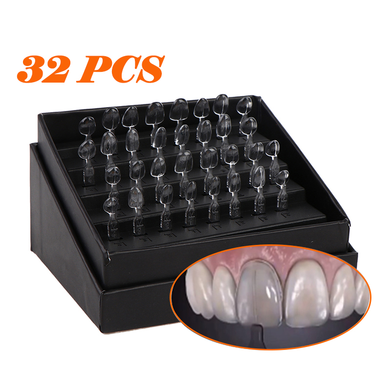 32pcs/Set Dental Veneer Mould  - đánh giá và giá Teeth Whitening Moulds